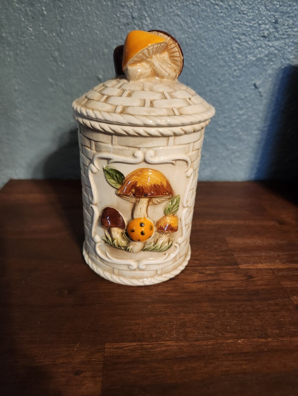 Vintage Himark Mushroom Canister